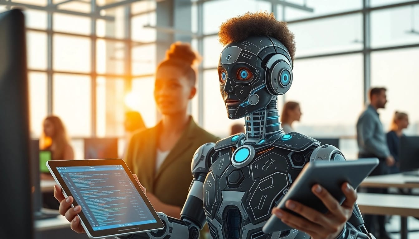 Showcasing https://www.benchbot.ai's advanced AI testing platform and collaborative tech environment.
