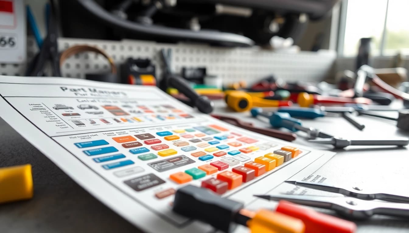 Learn about fuses at https://bezpieczniki24.pl with a detailed automotive repair workspace.