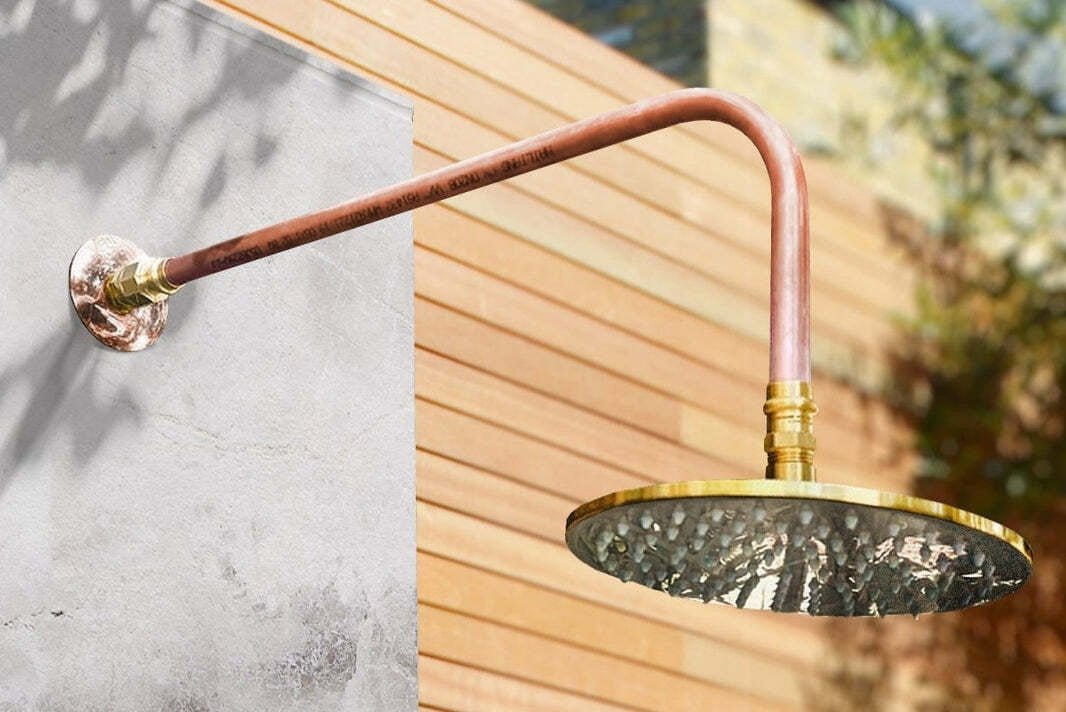Thermostatic Copper Shower Systems – Safe & Stylish