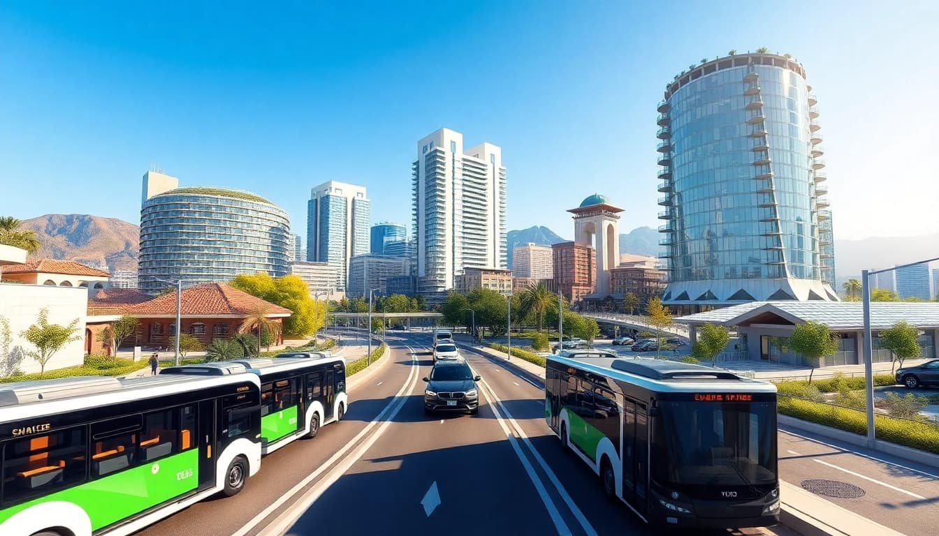 Visual representation of the bill gates arizona smart city featuring innovative architecture and technology.