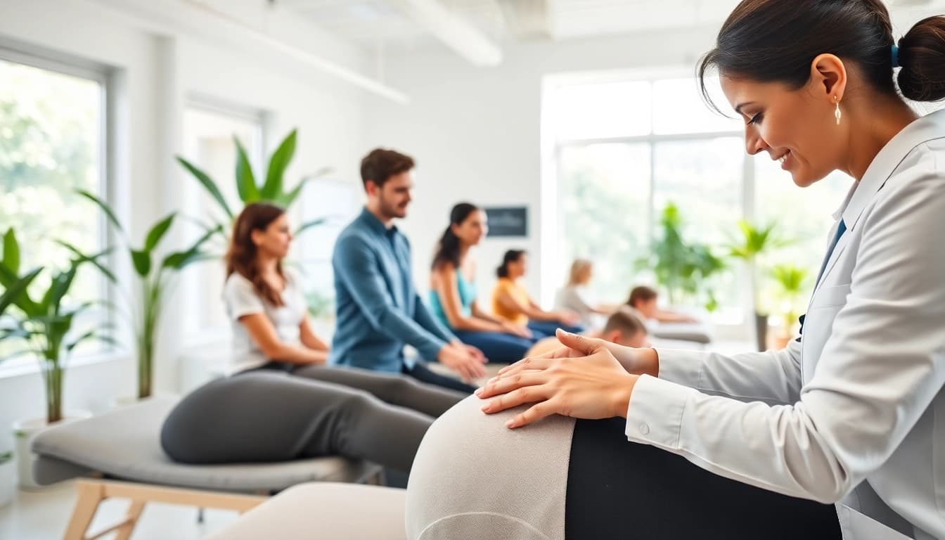 Engage in north side edmonton physiotherapy with professional therapists in a bright clinic.