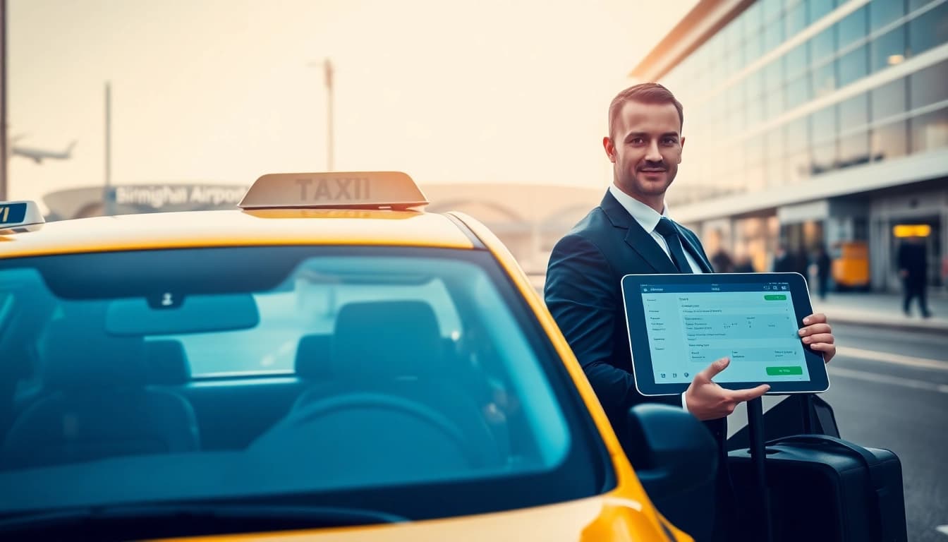 Book a reliable taxi Nottingham to Birmingham airport with a trusted chauffeur amidst a vibrant city.