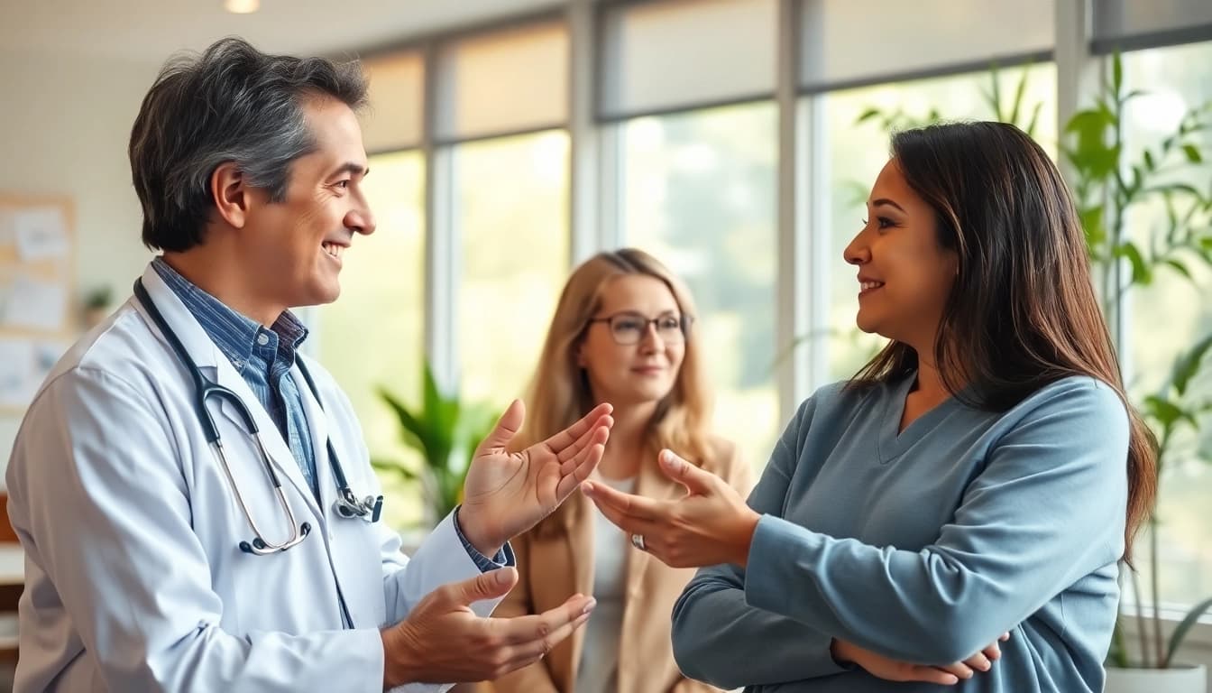 Improve Health by consulting with a healthcare professional in a tranquil clinic setting
