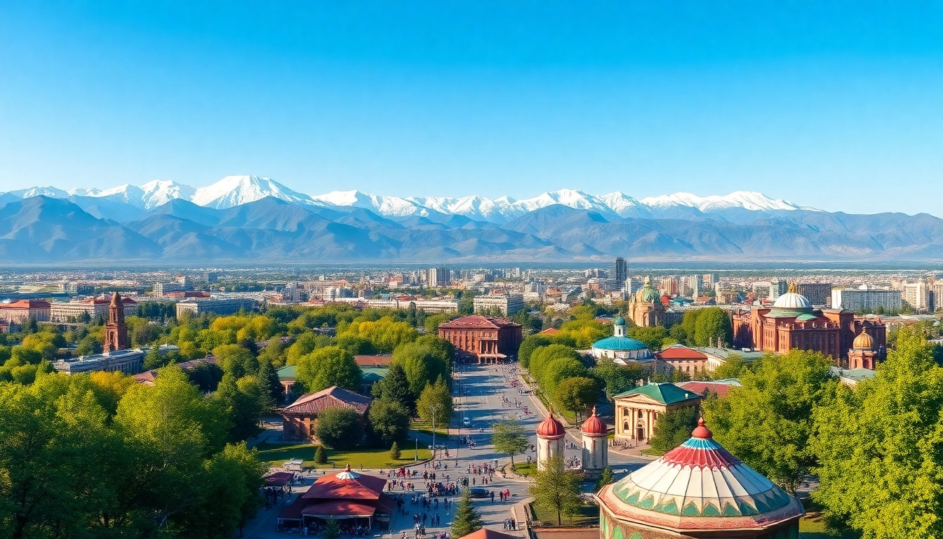 Explore Almaty, Kazakhstan at https://albmaftoh.com with vibrant city life and snowy mountains.