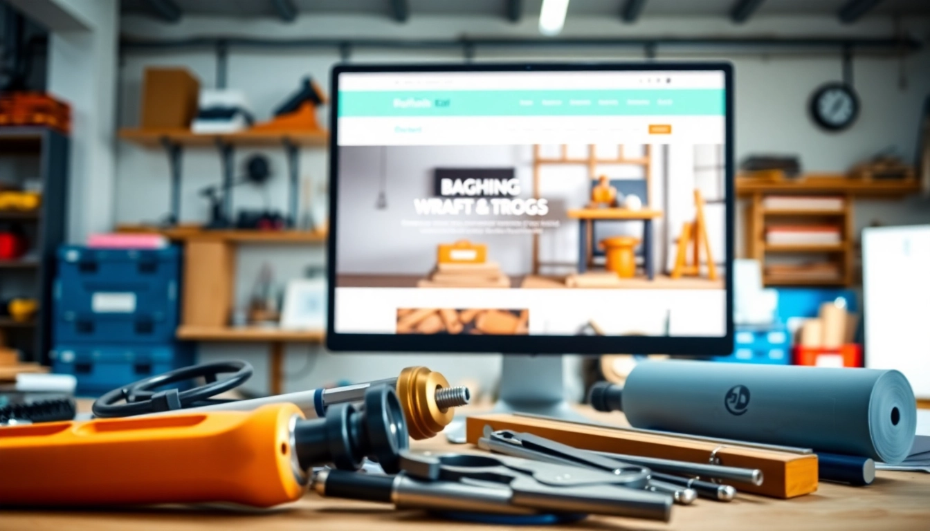 Creating web design essex for trades with an engaging environment in a workshop setting.