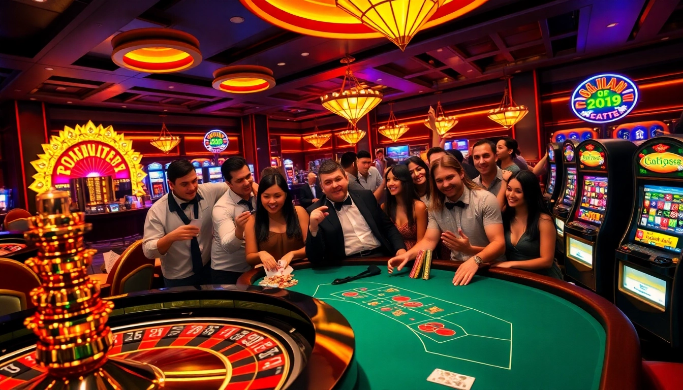 Trải nghiệm cảm giác hồi hộp của trò chơi tại https://luck8.com với những bánh xe roulette sống động và người chơi háo hức.