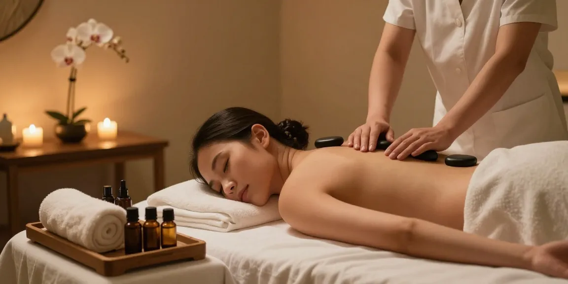 인천출장안마 마사지 테라피로 휴식을 찾는 고객의 특별한 순간을 담은 스파 이미지.