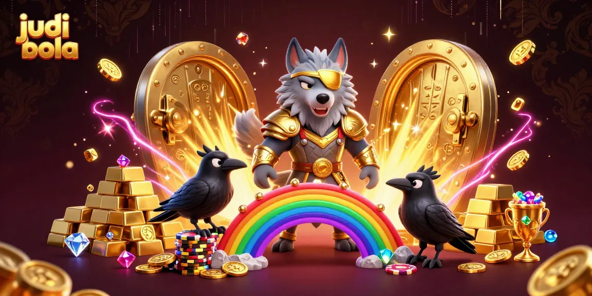 Engage in judi bola with Norse-inspired characters amidst a wealth of casino treasures.