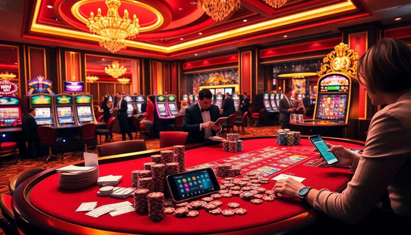 Experience dynamic online gaming with the 32win app, featuring vibrant casino elements and interactive play.