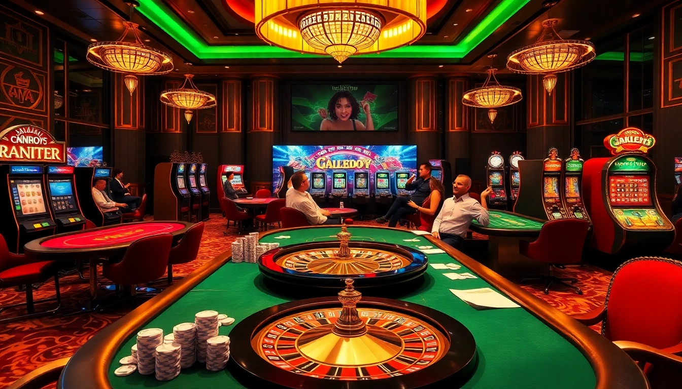 Experience a thrilling casino scene with vibrant games at https://s8net.com/ featuring poker, roulette, and exciting online betting.