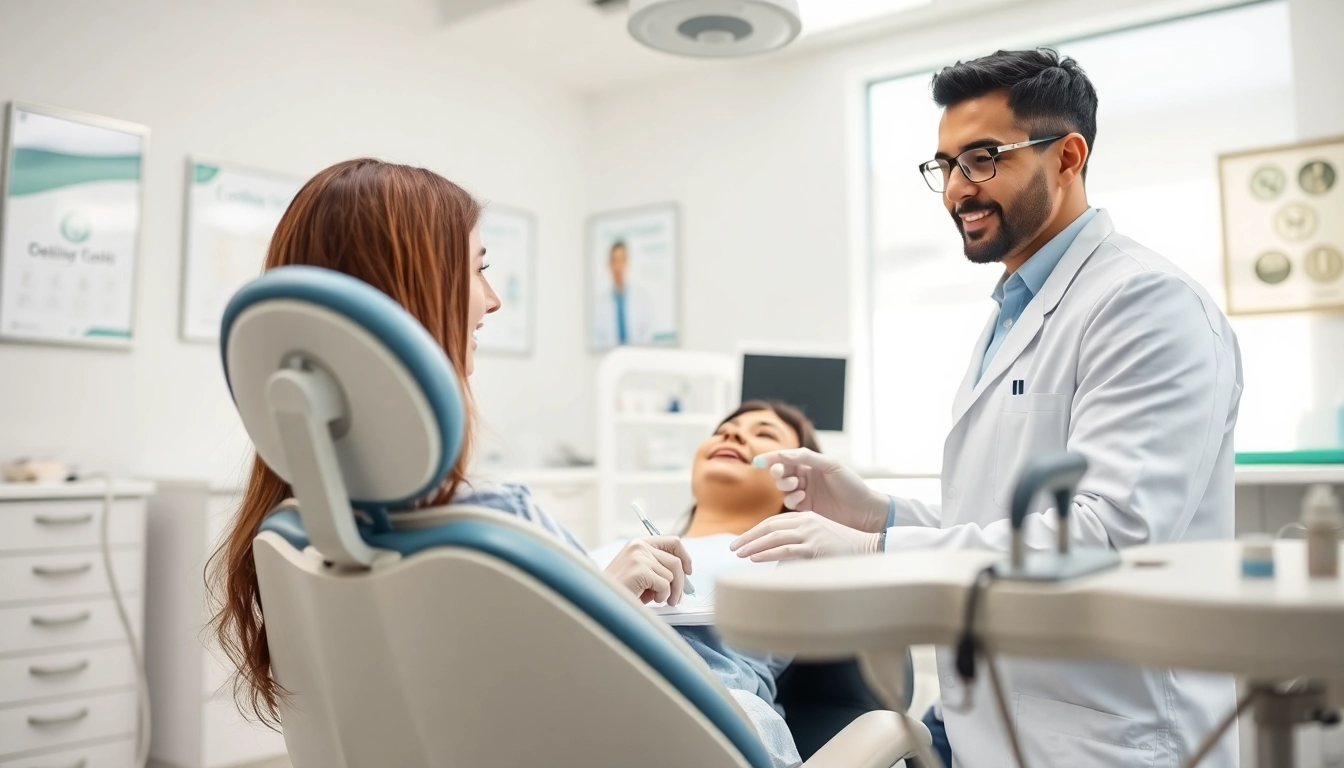 Dr. Shahram Valiani DDS providing dental care in a modern clinic setting, emphasizing professionalism.