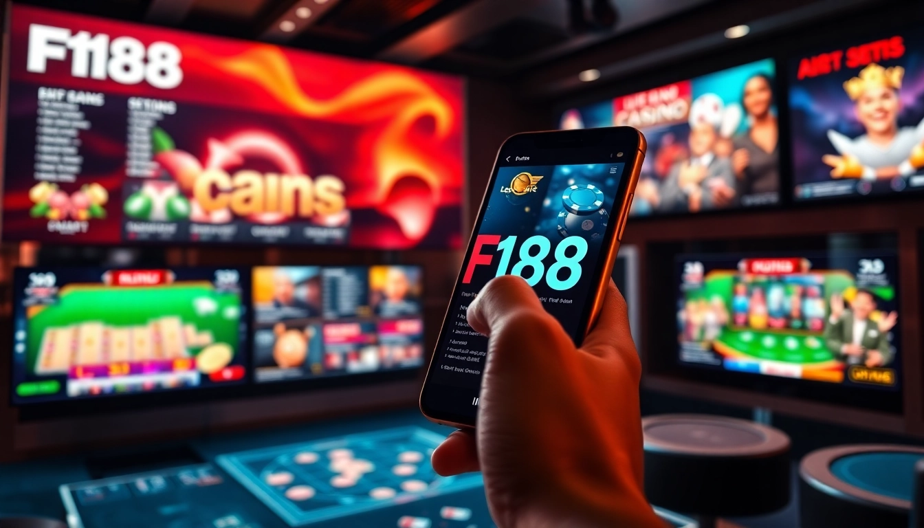 F168 online betting platform showcasing games, excitement, and vibrant atmosphere for gamblers.