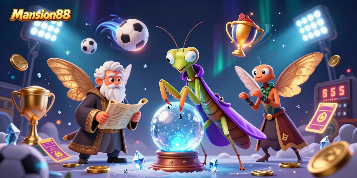 Mansion88 offers dynamic sports betting features with vibrant visuals and engaging characters.