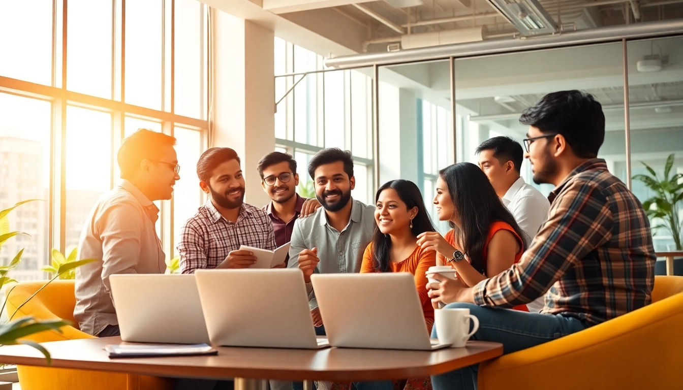 Engaged Kolkata entreprenures collaborating in a modern workspace surrounded by innovation.