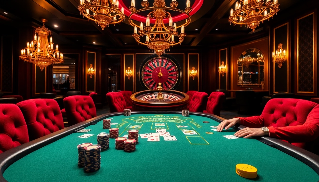 Experience the excitement of gambling at https://789club.music/ with a vibrant poker scene featuring intense gameplay and luxury.