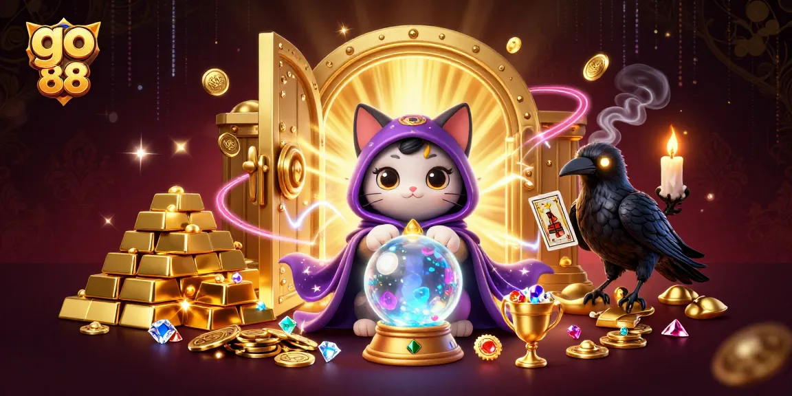 Win big with go 88 as you explore the magical casino scene filled with treasures.