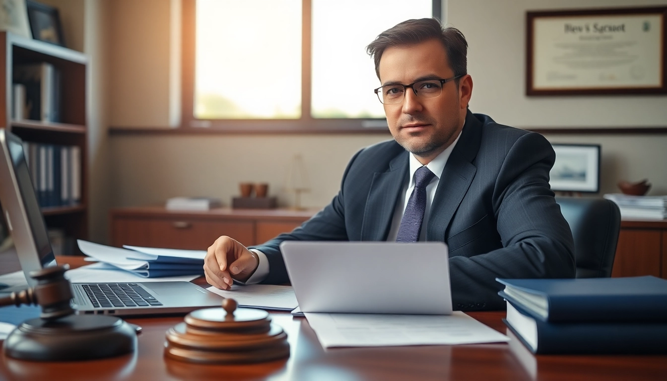 Consult a South Dakota truck accident lawyer at a professional office setting with legal documents.