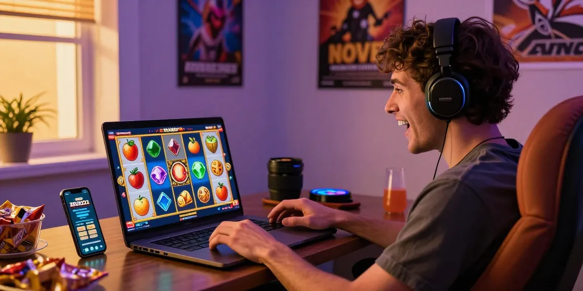 Player celebrating a win while playing slot games online at ZEUS222.