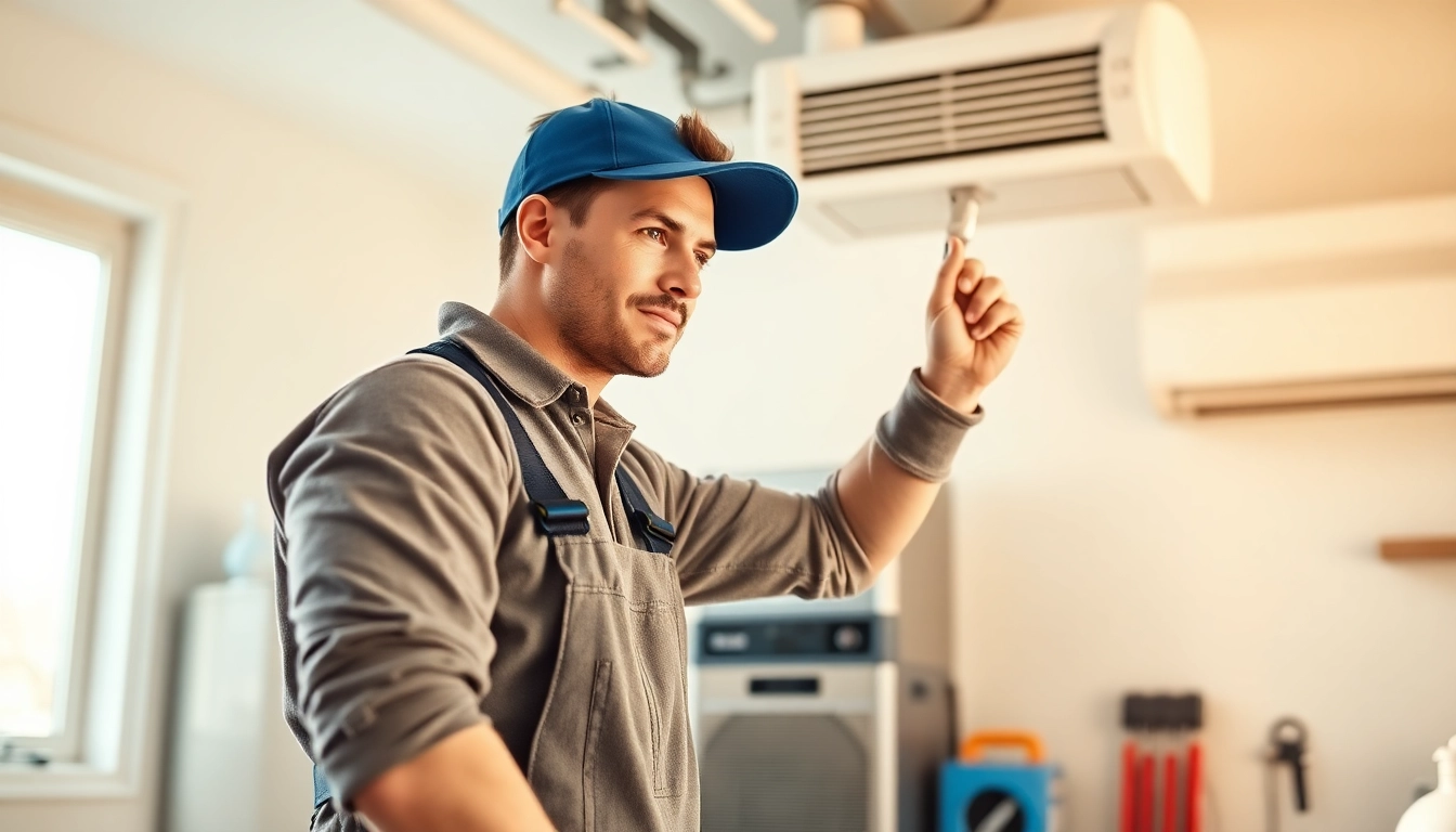 Plumber at work on heating and cooling systems, showcasing services of https://speedyservicestoday.com.au.