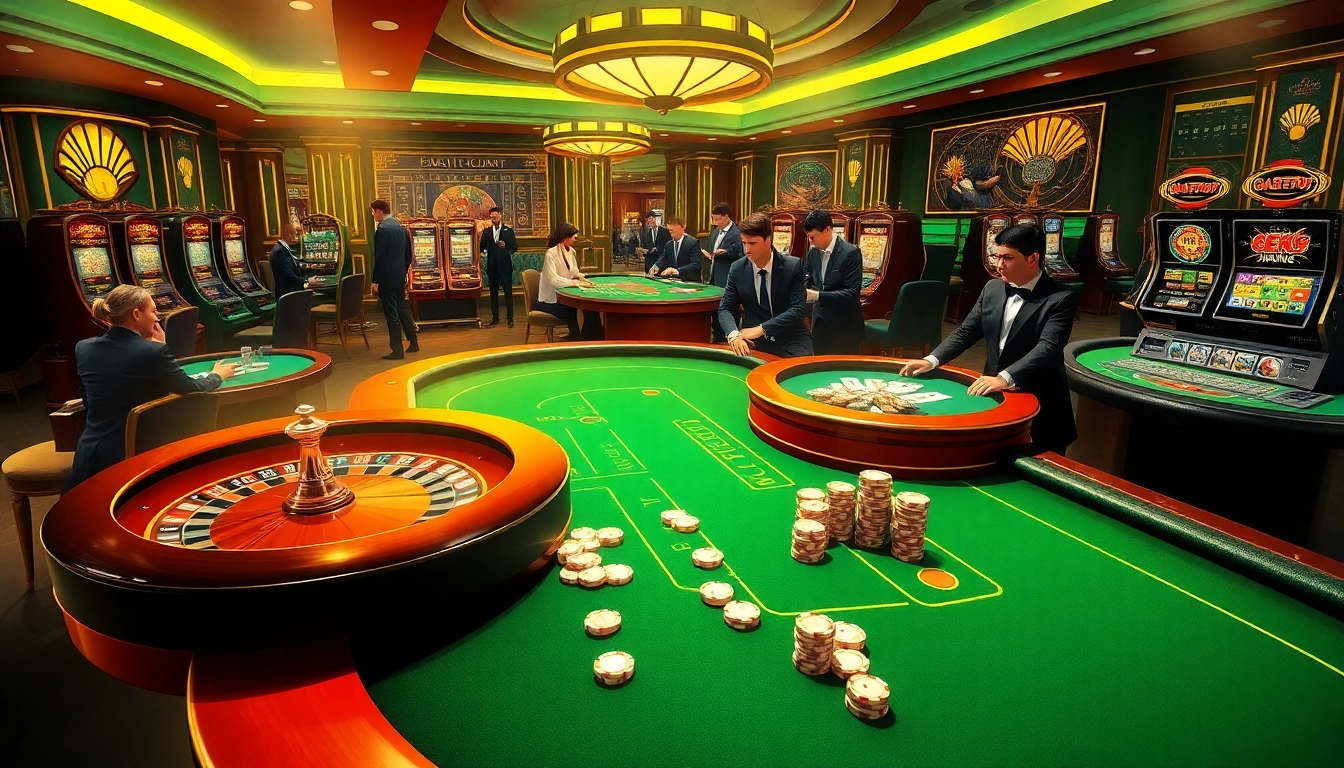 Experience thrilling gameplay at u888bet with luxurious casino tables and dynamic gambling action.