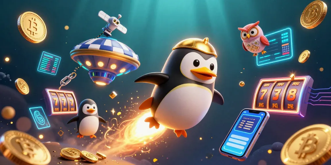 Menggali kesempatan dengan ayespee, melihat penguin emas meluncur di slot online yang memukau