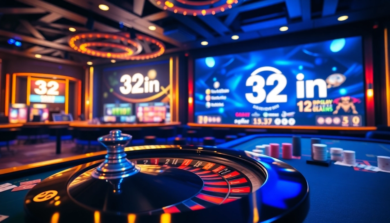 Play exciting games at 32ưin online casino with vibrant atmosphere and dynamic interactions.