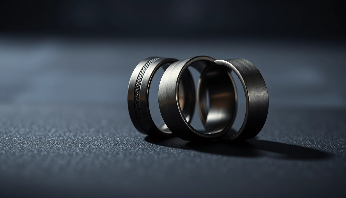 Distinctive Gunmetal Wedding Bands for Men: Style, Selection, and Significance