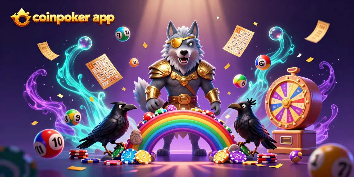 Jouez sur l'application CoinPoker avec des éléments de casino passionnants et des effets de jeu dynamiques.