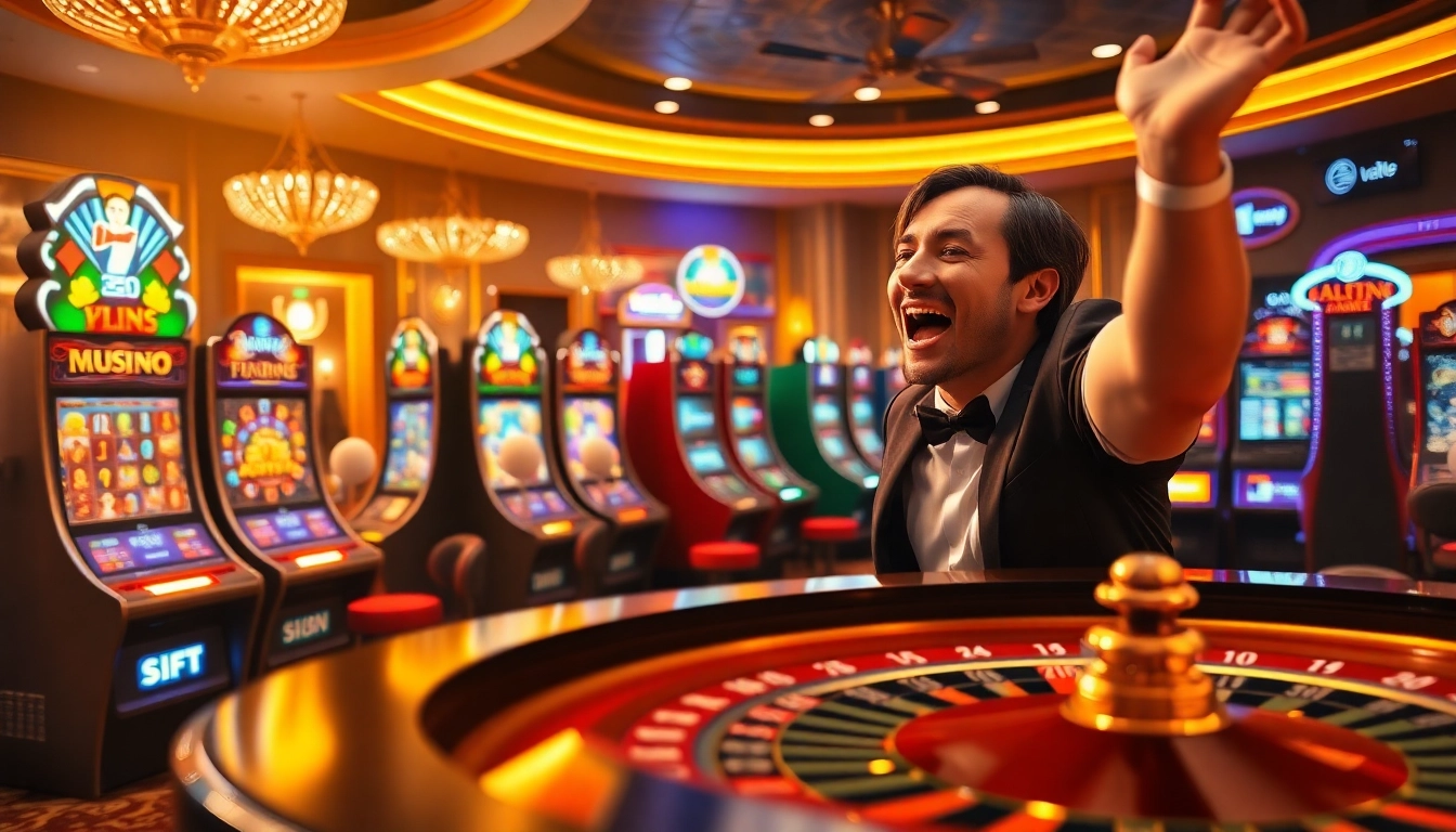 Menangkan hadiah besar dengan kasinojitu dalam suasana kasino online yang ramai.