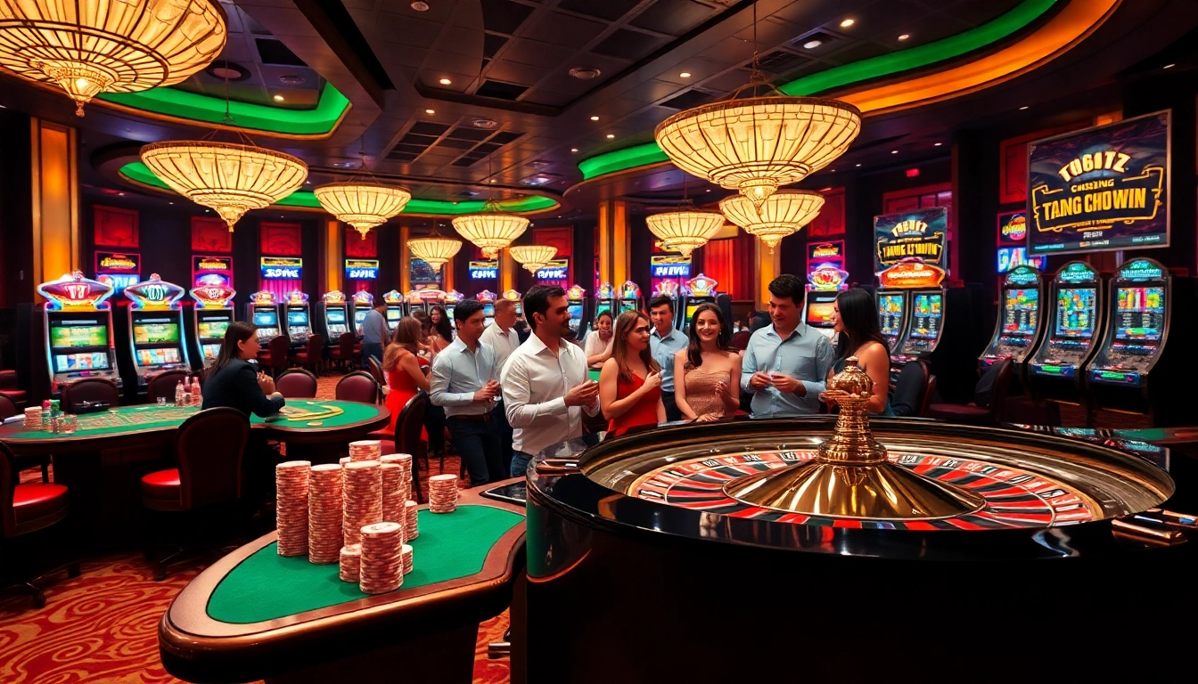 Experience thrilling play at trang chủ 789win with players enjoying vibrant casino games.