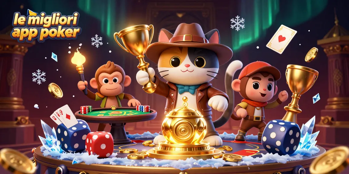 Scopri le migliori app poker mentre il gattino archeologo esplora un antico cimelio del casinò.