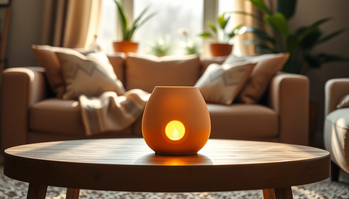 Enhance your space with the modern scent warmer from https://www.scentswarmers.com, providing soothing ambient light and exquisite scents.