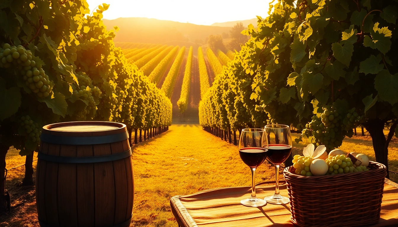 Discovering the best california wineries through a scenic view of vineyards and wine tasting.