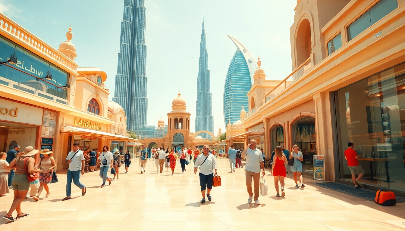Vibrant travel scene showcasing iconic landmarks and activities in Dubai with https://pulsetimes.ae/things-to-do/things-to-do-in-dubai.
