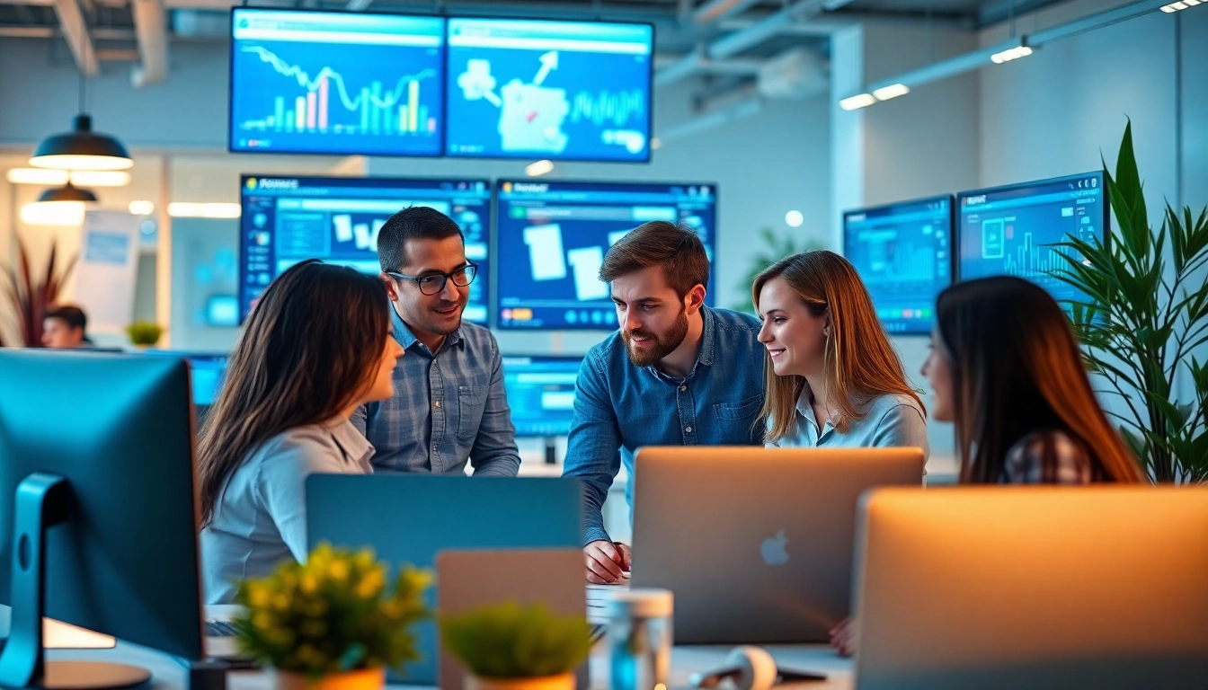 Enhancing Managed Services through professional collaboration in a dynamic office setting.