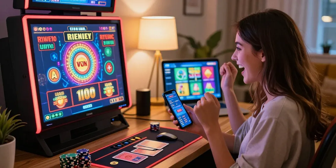 Exciting moment of a big win at a slot deposit 5000 online casino game.