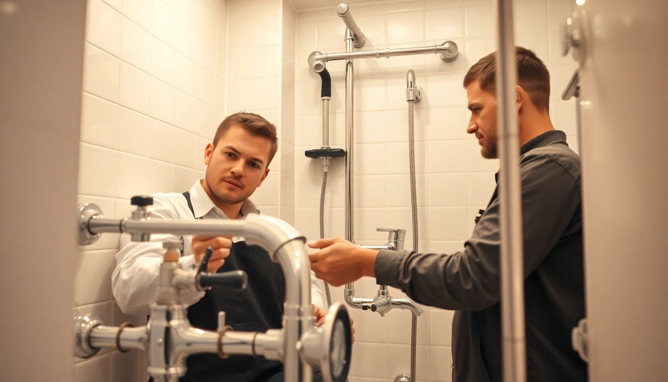 Sanitärinstallation durch sonni sanitär GmbH in einem modernen Badezimmer mit freundlicher Beleuchtung.