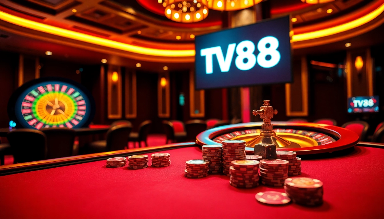 Play exciting games at TV88 casino with vibrant gaming environments and thrilling features.
