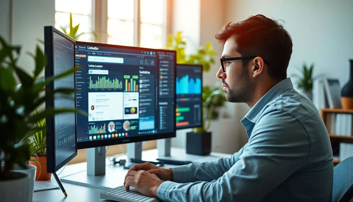 Learn to scrape linkedin search results efficiently with a professional examining data analytics.