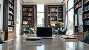 Engaging legal workspace at http://www.jacobsonpilaw.com filled with modern design elements and natural light.