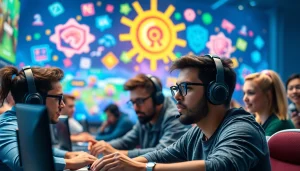 Menangkan permainan jentoto dengan gamers yang beraksi dalam suasana digital yang dinamis.