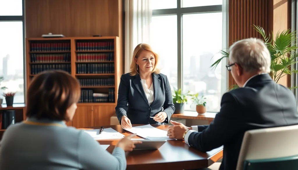 Consultation with a Plantation, Boca Raton & Aventura Estate Planning Lawyer in a professional setting.