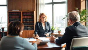 Consultation with a Plantation, Boca Raton & Aventura Estate Planning Lawyer in a professional setting.