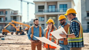 Find building companies near me for collaborative construction projects.