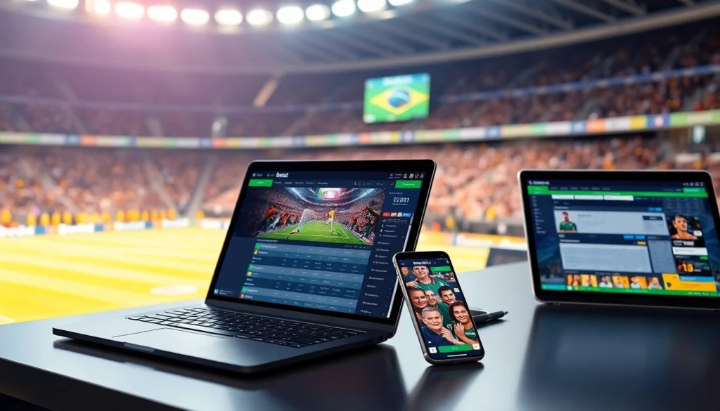 Highlighting the best sports betting sites for Brazil with a dynamic betting environment.