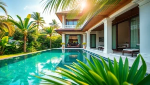 Experience top-notch Villa management phuket with expertly maintained properties surrounded by lush landscapes.