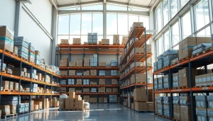 Optimize warehousing solutions with efficient storage systems in a professional setting.