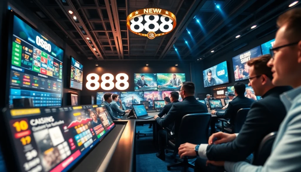Experience the innovative digital casino world of 888new with vibrant gameplay and modern interfaces.