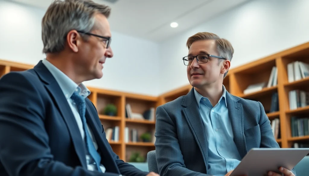 Engaging legal consultation at https://www.aafloridalawyer.com, showcasing a lawyer and client discussing important matters.