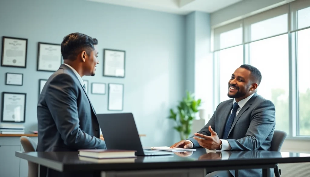 Consulting session at https://www.lalitlaw.com with an employment attorney and diverse client.